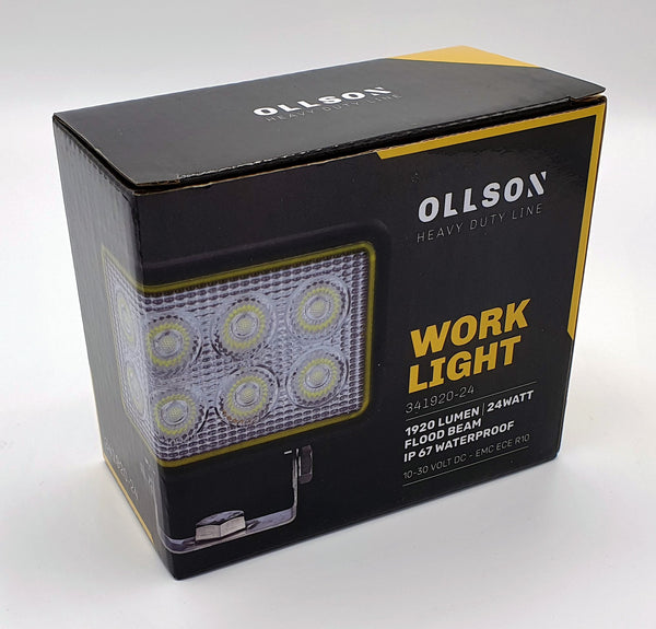 Led Werklamp 24 Watt 1920 Lumen Olsson Heavy Duty Werkverlichting